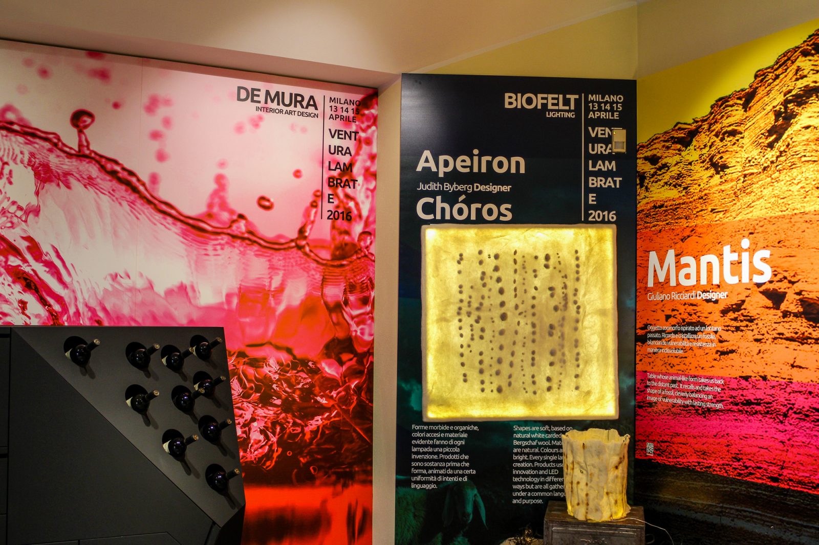 Installazione Design + LED di Assodel a Ventura Lambrate 2016 - Milan Design Week