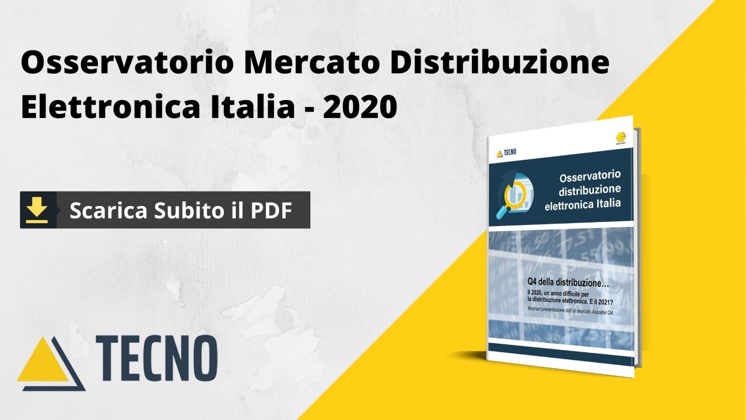 Call to action: Osservatorio Distribuzione eelttronica Italia scarica il report del Q4